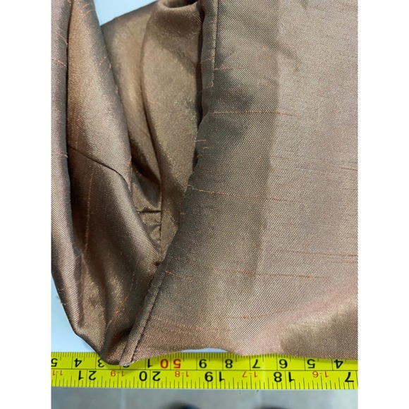 Grace Chuang New York Bronze Polyester Draped Evening Jacket Women's Small - Picture 9 of 9